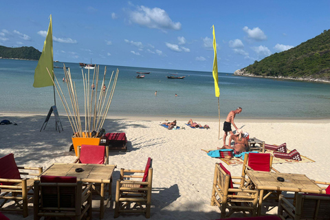 Koh Samui: Całodniowy rejs na wyspę Koh Phangan z zachodem słońcaKoh Samui: całodniowy rejs na wyspę Koh Phangan z zachodem słońca