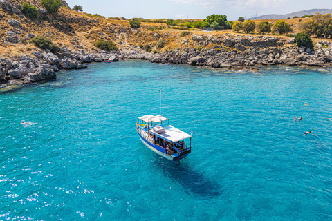 Sailing Lindos & Hidden Bays with Captain Vasilis