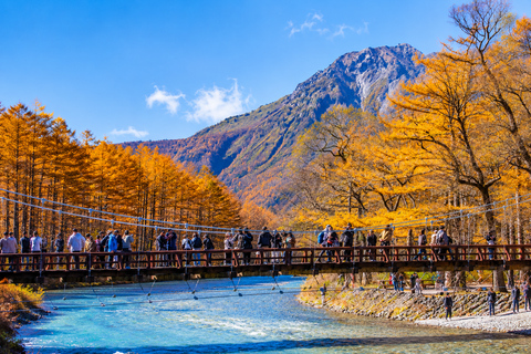 From Nagoya: Kamikochi & Matsumoto Private Transport Nagoya Transport Route | Up to 6 Guests