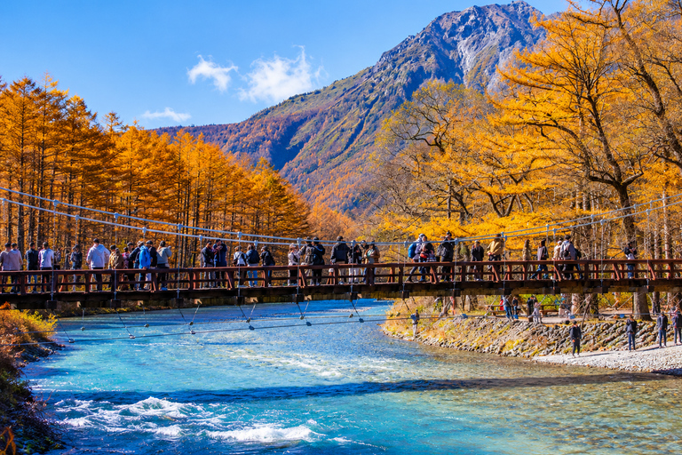 From Nagoya: Kamikochi & Matsumoto Private Transport Nagoya Transport Route | Up to 6 Guests