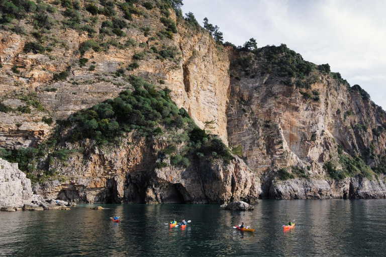 Budva: Winter Sea Kayak Tour to Caves & St Nicholas Island