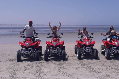 Djerba: quadrit van 1 uur en 30 minuten naar het eiland van de roze flamingo&#039;s