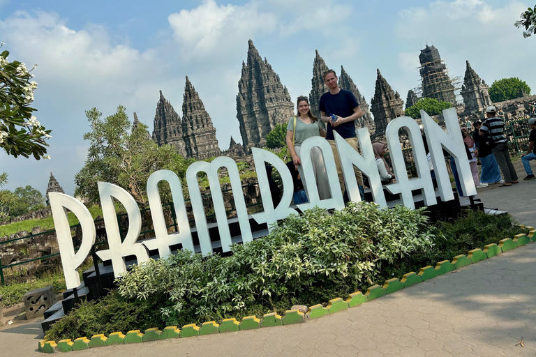 Borobudur Climb Up to the structure and Prambanan Tour