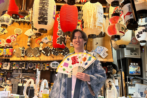 Tokio: Warsztaty tworzenia lampionów w Asakusa z rzemieślnikiem