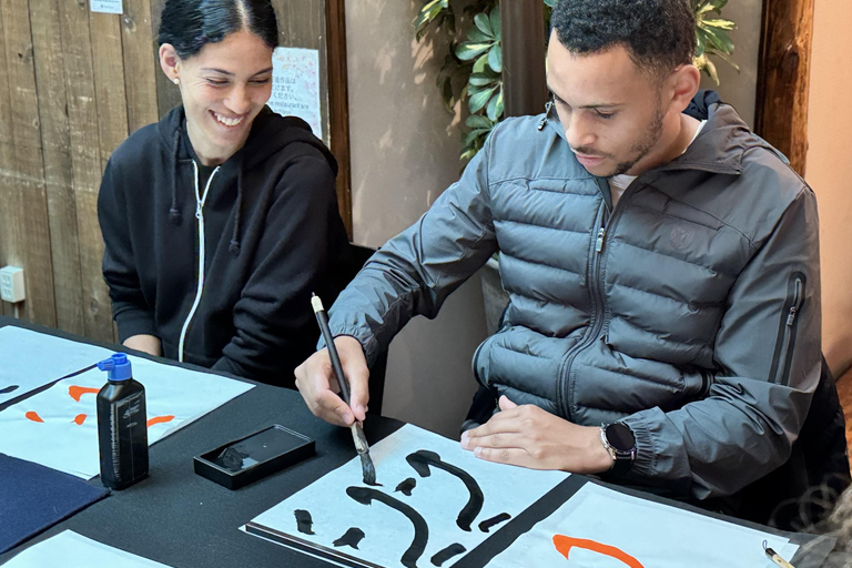 Kyoto: Japanese Calligraphy Workshop 2 - Hours Workshop