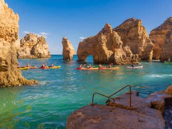 Lizbona: prywatna wycieczka do Benagil, Algar Seco, Portimao i Lagos