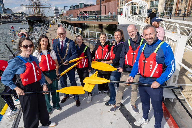 Dublin: River Liffey Hydrobike Session with Instructor