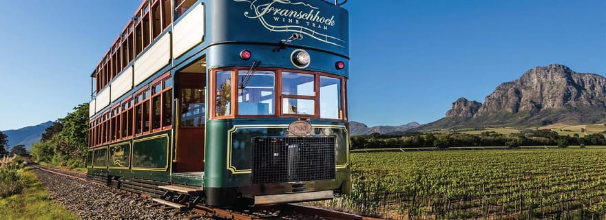 Da Città del Capo: Tram del vino di Franschhoek Hop-on Hop-off