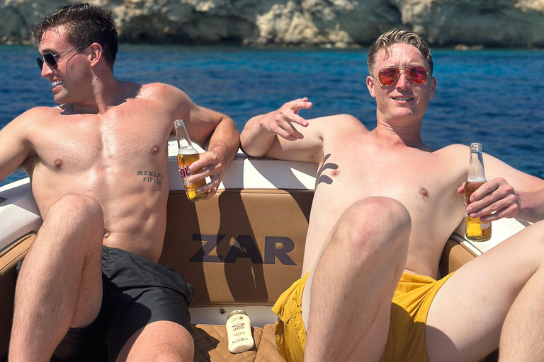 马耳他：科米诺岛、蓝色泻湖、水晶泻湖私人游船之旅马耳他：科米诺岛、蓝湖、水晶泻湖私人游船之旅