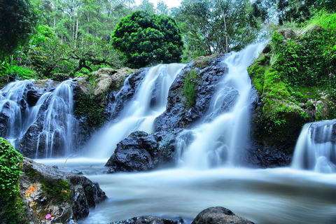 Jacarta : Excursão ao vulcão, cachoeira Maribaya, o melhor café