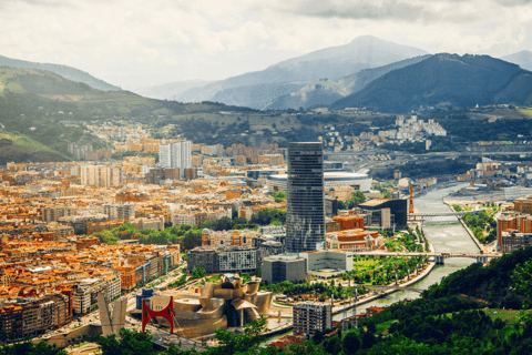 Tour privato a piedi di Bilbao e Guggenheim dall&#039;hotel/centro