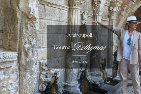 Crete Tour:Argyroupoli - Rethymno - Kournas Lake from Chania