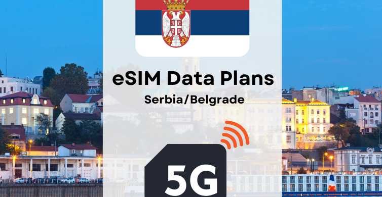 Ніш : eSIM Інтернет-план даних Сербія високошвидкісний 5G