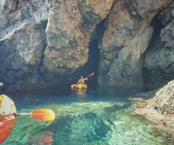 La Herradura: Passeio de caiaque e mergulho com snorkel em Maro Cliffs