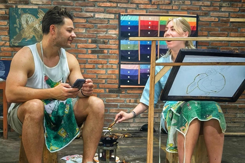 Yogyakarta: Javanese Village Tour with Batik & Cooking Class Java Village Tour with Batik & Cooking Class without Ticket