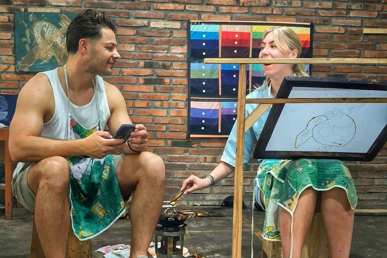 Yogyakarta: Javanese Village Tour with Batik & Cooking Class Java Village Tour with Batik & Cooking Class without Ticket