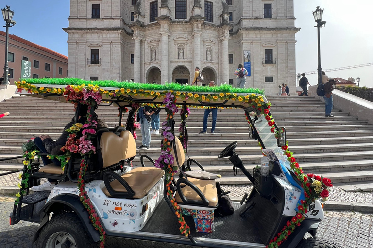 Lizbona: zwiedzanie Lizbony elektrycznym tuk tukiemLizbona: Prywatna wycieczka po mieście elektrycznym Tuk Tukiem