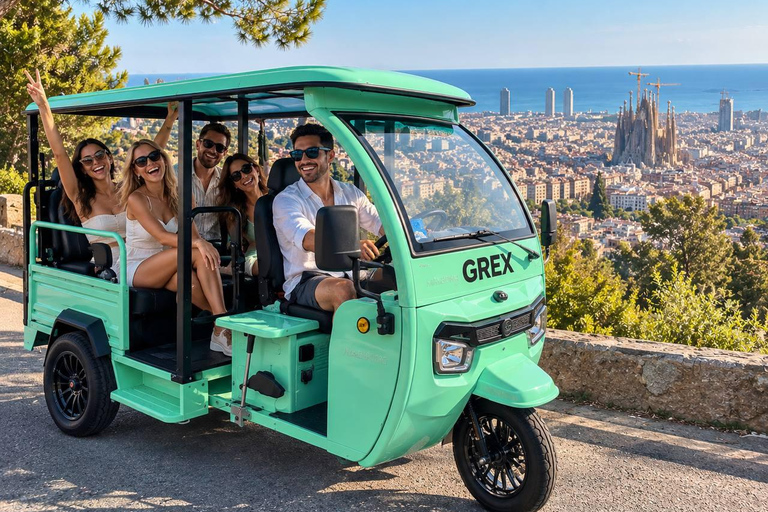 Barcelona: Electric Tuk-Tuk Tour with Local Guide