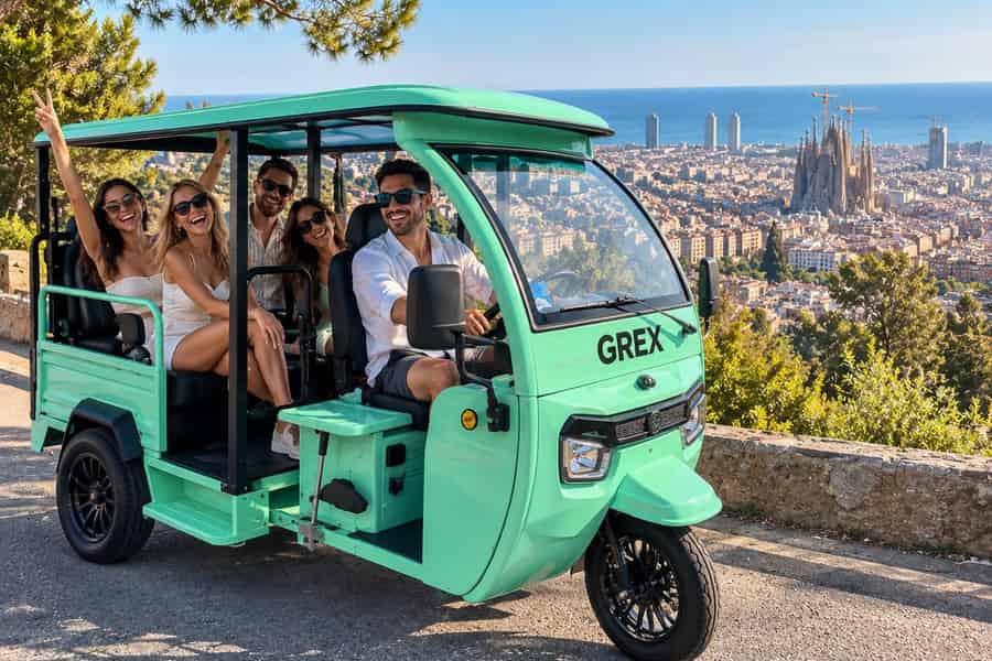 Barcelona: Tour mit dem elektrischen Tuk-Tuk mit ortskundigem Guide. Foto: GetYourGuide