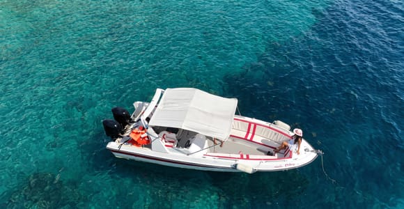 Saranda: 7 Hidden Beaches Boat Tour to Krorez
