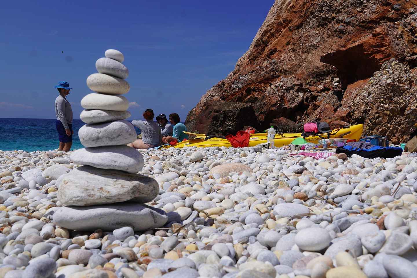 Naxos: Kampos Farm Sea Kayak Tour with Snorkeling & Picnic