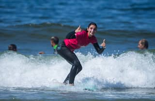 Duckdive – Surfunterricht in Caparica