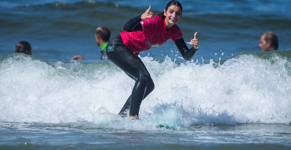 Duckdive - Surf Class in Caparica