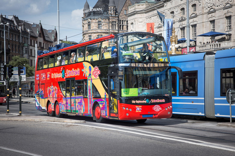 Stockholm: 24 hour Hop On-Hop Off Bus Tour