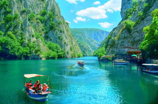 Skopje: Matka-Schlucht, Millennium-Kreuz und Ethno-Dorf-Tour