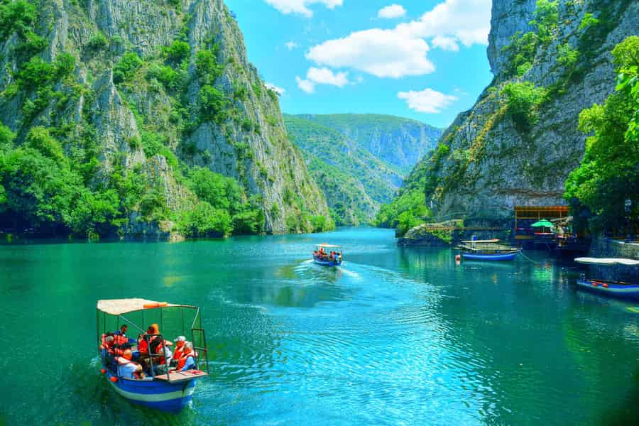 Von Skopje aus: Matka-Schlucht und Millenniumskreuz. Foto: GetYourGuide