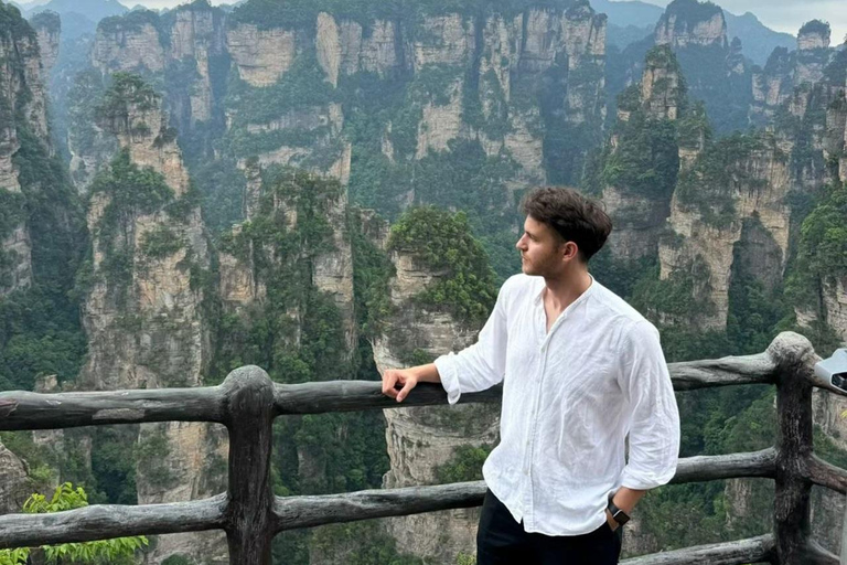 Zhangjiajie: Parque Florestal Nacional + Excursão de um dia à Montanha Tianzi