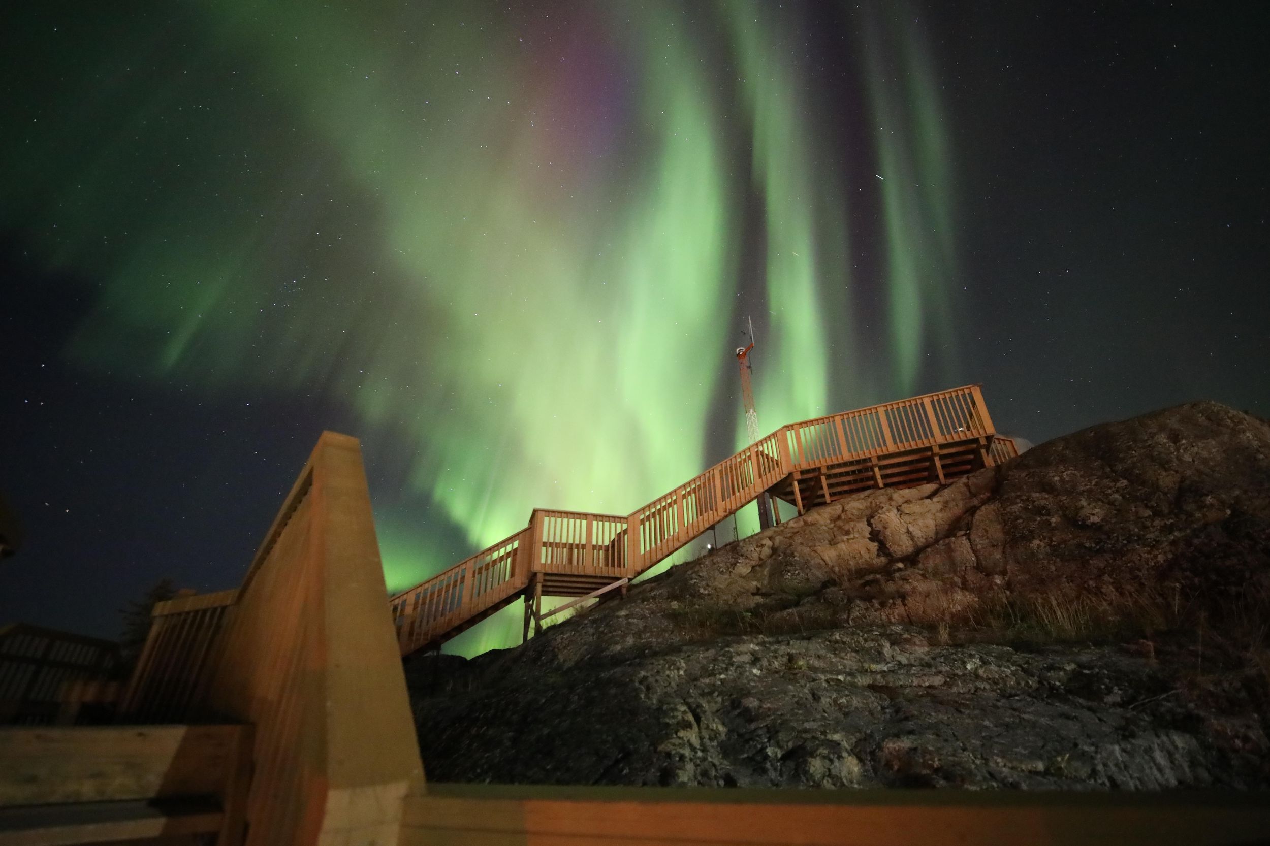 Yellowknife: Bustour zur Jagd nach den Nordlichtern