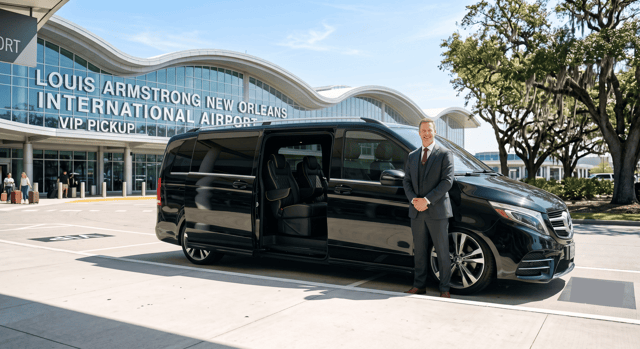 Nueva Orleans: traslado privado desde/hasta el aeropuerto MSY