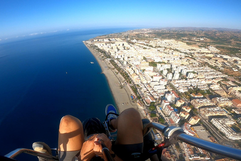 Paratrike flight in Malaga