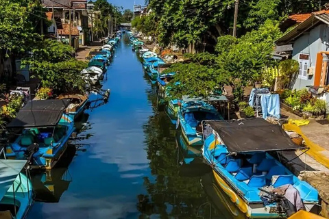 Negombo: tour guiado na cidade de tuk tuk com serviço de busca no hotel