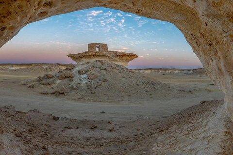 Doha: Gira por la Costa Oeste ,Escultura de Richard Serra, Zekreet