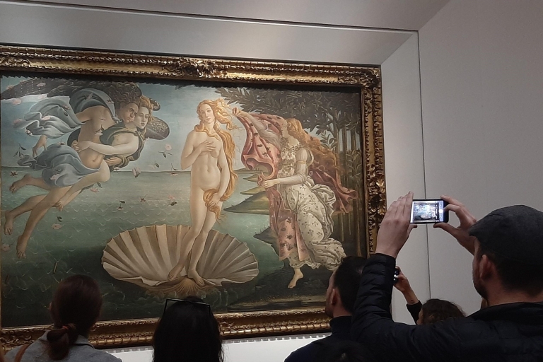 Florence: visite coupe-file des galeries des Offices et de l'AccademiaVisite de l'Espagne : Accademia le matin et Uffizi l'après-midi
