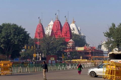 Delhi: Private Old Delhi Heritage Walk & Rickshaw Ride Tour Delhi: Private Tour with Car, Driver, Guide & Rickshaw Ride