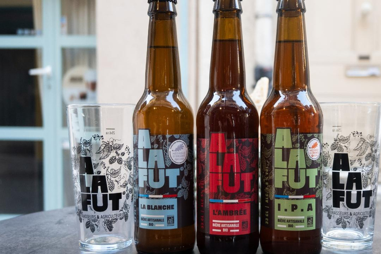 Lou Bar: Tasting of 3 local beers & 3 French cheeses