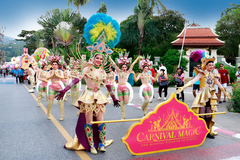 Phuket: Carnival Magic Admission Ticket w Optional Transfer Park Admission Only