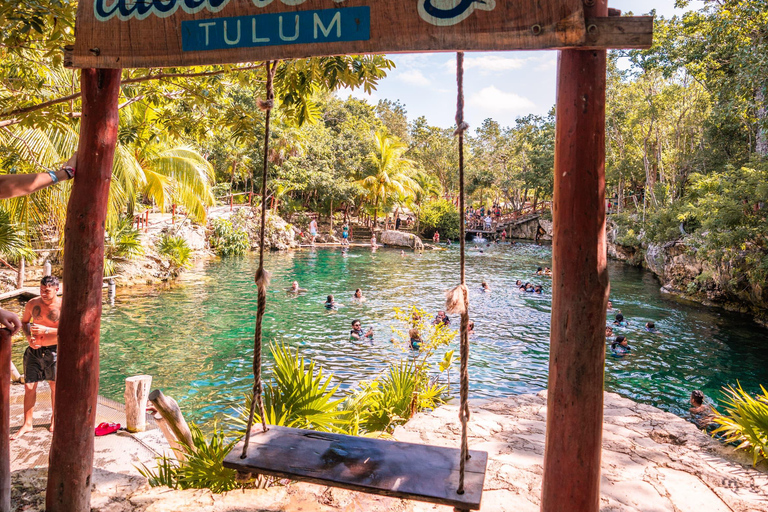 Tour Tulum, cenote Casa Tortuga and Madre naturaleza statue Tulum cenote tortugas