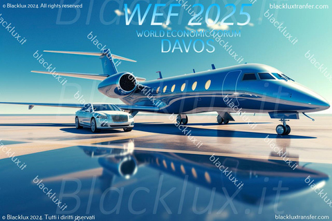 WEF DAVOS 2025 | TRANSFER DA/PER L&#039;AEROPORTO DI ZURIGO A DAVOS