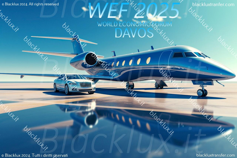 WEF DAVOS 2025 | TRANSFERT DE/VERS L&#039;AÉROPORT DE ZURICH À DAVOS