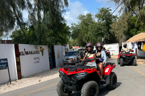 Zanzibar : Passeio em moto-quatro a partir de Kendwa ou Nungwi