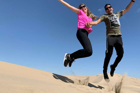 Lima : Excursion d&#039;une journée à Ballestas et Huacachina avec vol sur les lignes de Nazca