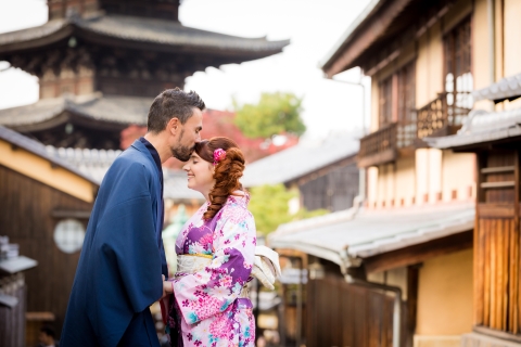 Kioto: alquiler de kimono por un día