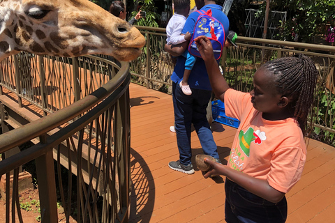 Nairobi Park, olifantenopvangcentrum en giraffencentrum tourZonder toegangsbewijs