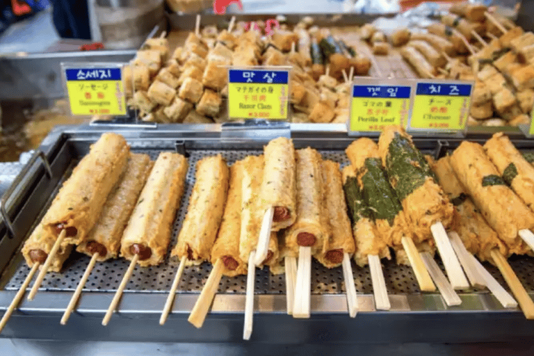 Séoul : visite culinaire en petit groupe avec dégustations