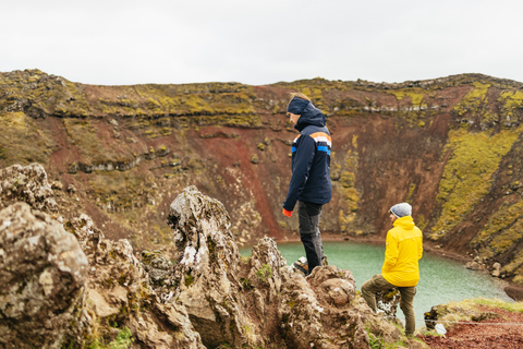 Från Reykjavik: Gyllene cirkeln &amp; Blå lagunen med dryck