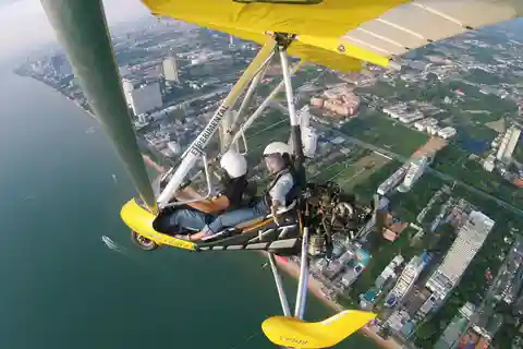 Pattaya: Thailand Microlight Aircraft Tours by BFA